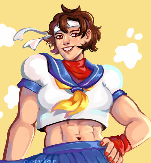 sakura street fighter commission