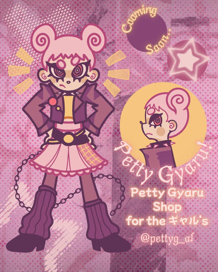 Petty Gyaru Shop | Debut poster